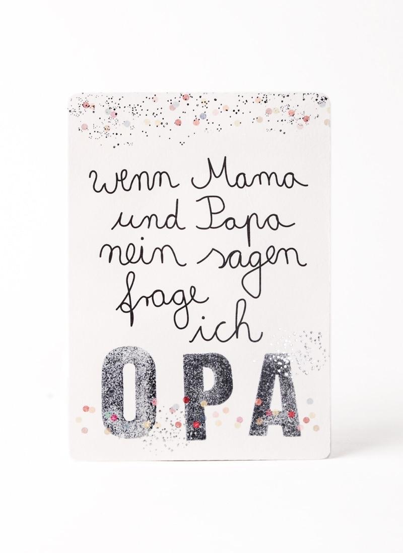 Goodoldfriends Family Postcard Opa