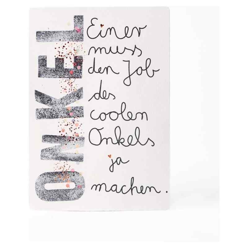 Goodoldfriends Family Postcard Onkel