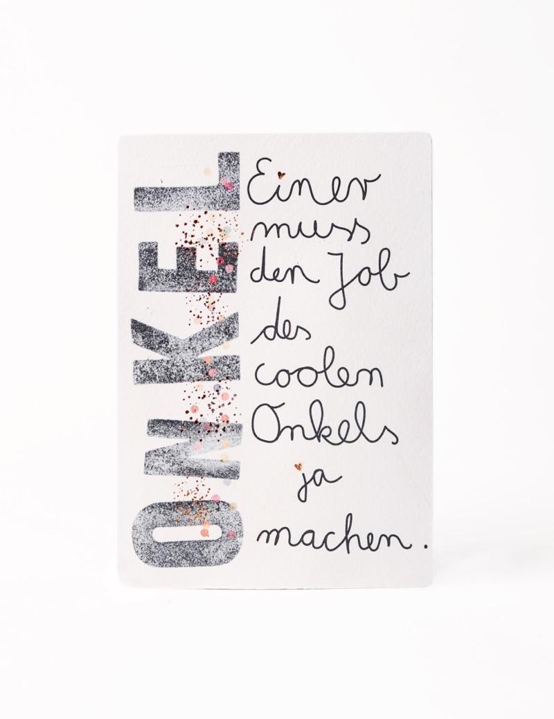 Goodoldfriends Family Postcard Onkel