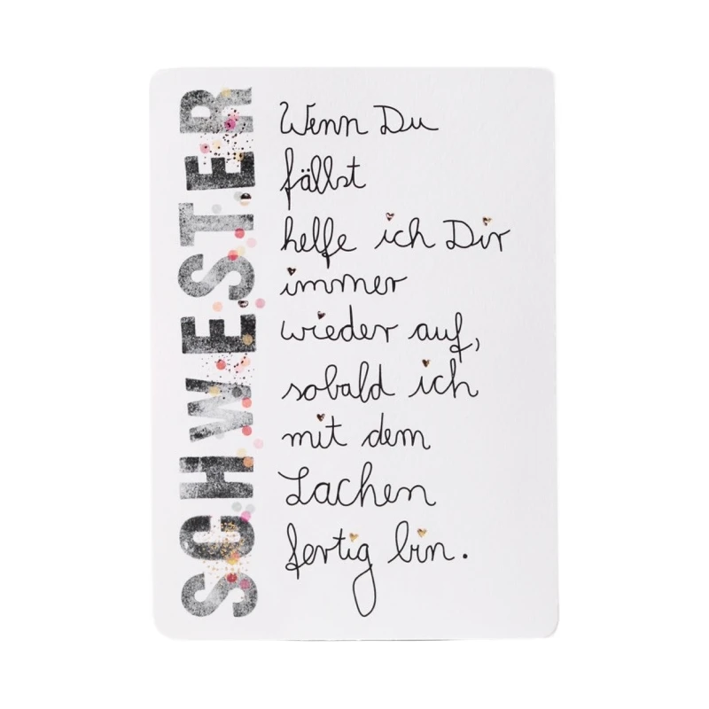 Goodoldfriends Family Postcard Schwester