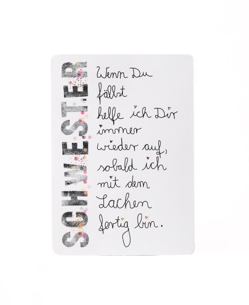 Goodoldfriends Family Postcard Schwester