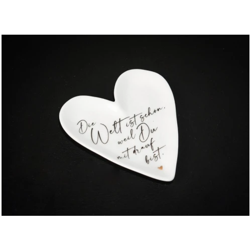 Goodoldfriends Mini Herzteller Die Welt ist schön weil du mit drauf bist