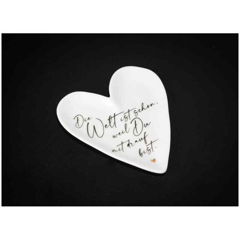 Goodoldfriends Mini Herzteller Die Welt ist schön weil du mit drauf bist