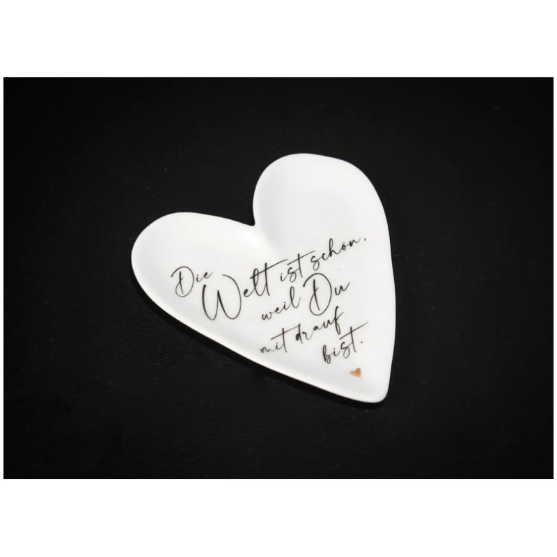 Goodoldfriends Mini Herzteller Die Welt ist schön weil du mit drauf bist