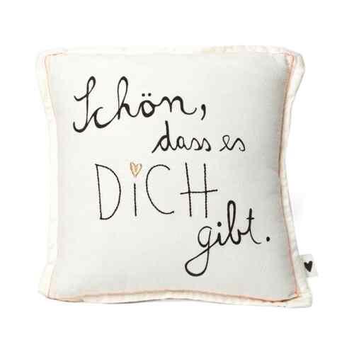 Goodoldfriends Mini Kissen Schön dass es dich gibt