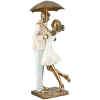 Skulptur Paar Love in the rain