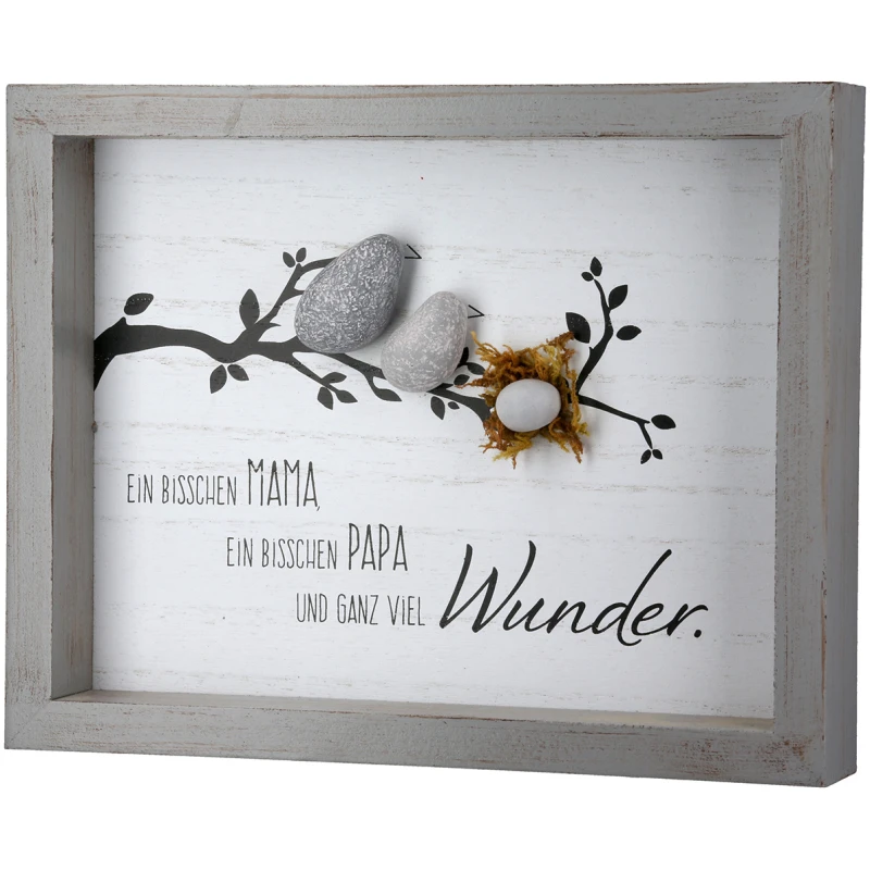 Steinbild Klitzeklein Wunder