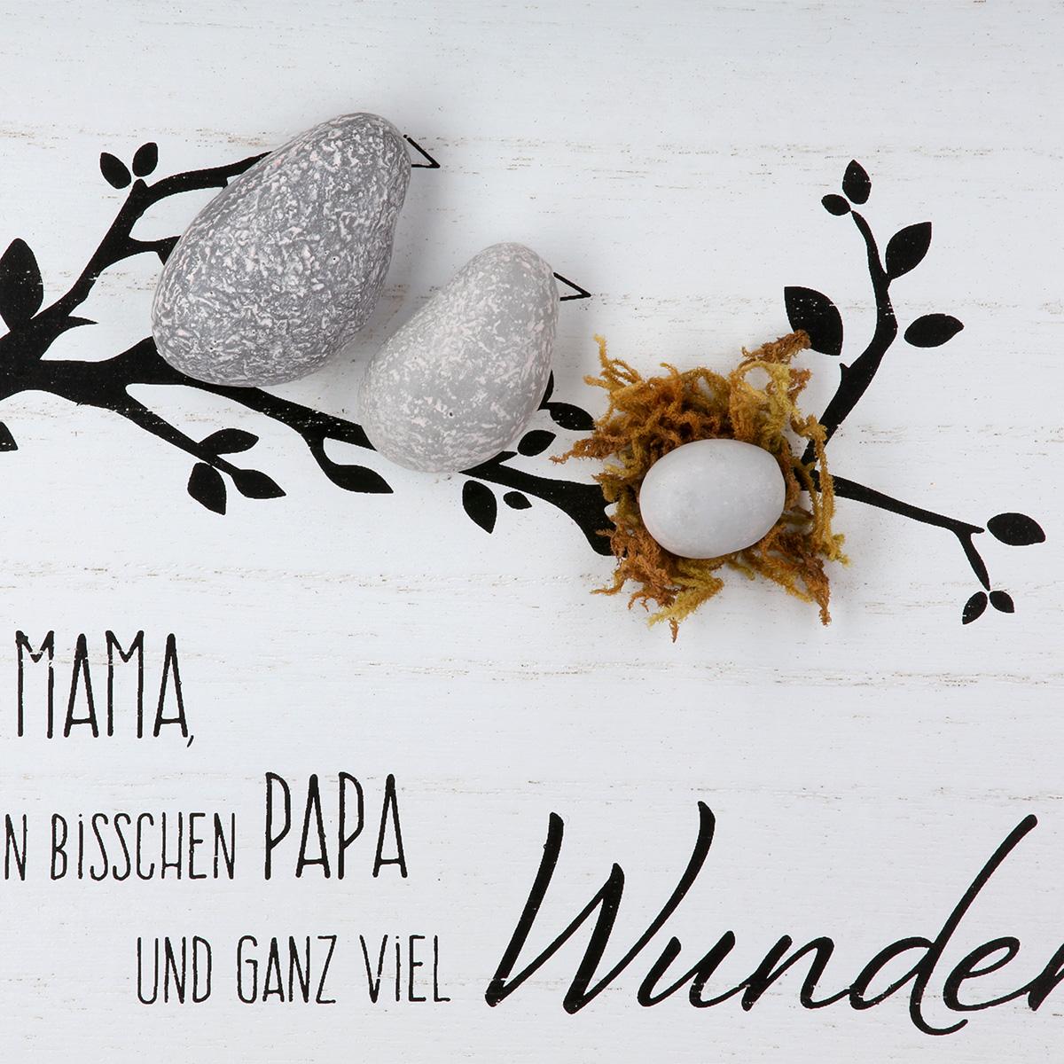 Steinbild Klitzeklein Wunder