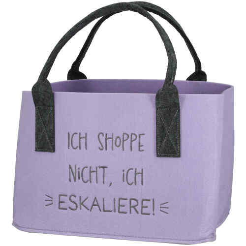 Tasche Best Friends Ich shoppe nicht, ich eskaliere