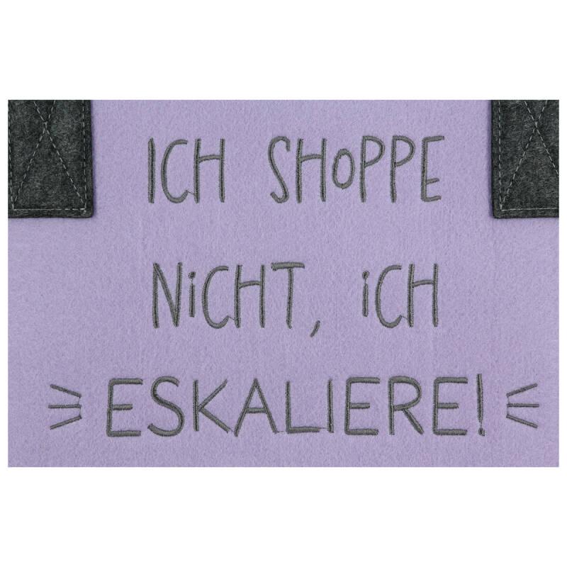 Tasche Best Friends Ich shoppe nicht, ich eskaliere