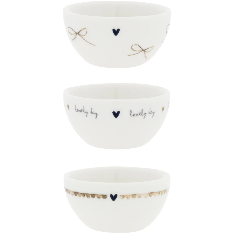 Schälchen Mini Brown Print 3 Sorten