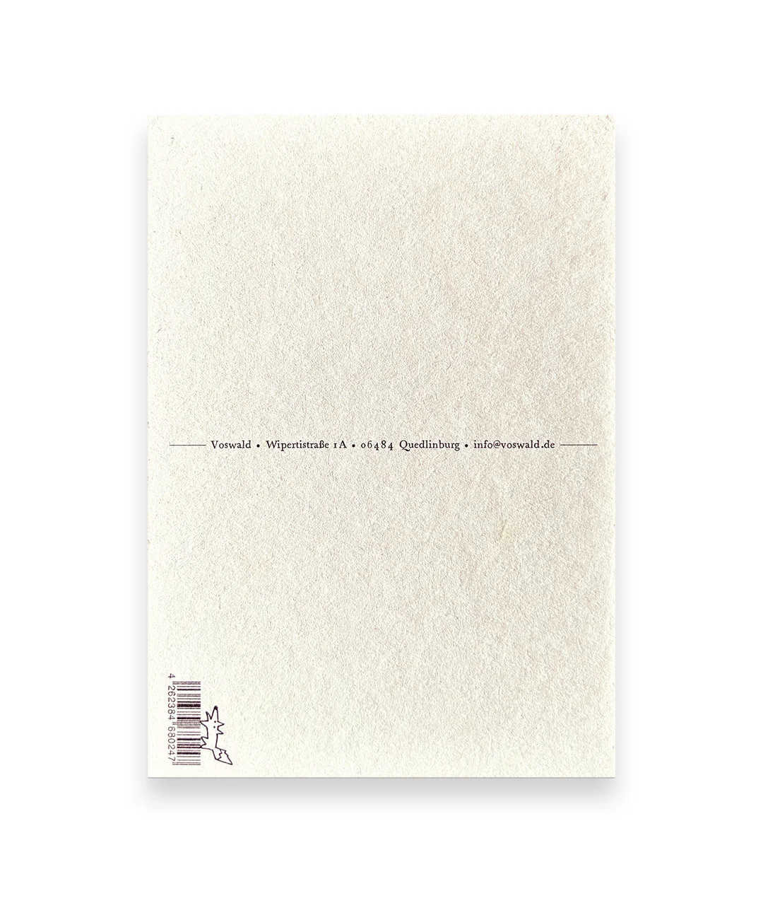 Voswald Postkarte Mir doch furz!