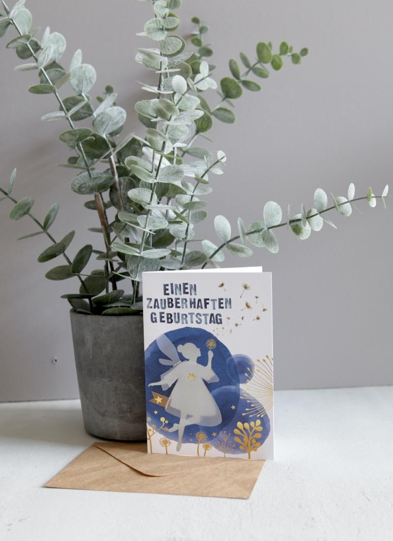 Goodoldfriends Wunschfeen Karte Einen zauberhaften Geburtstag