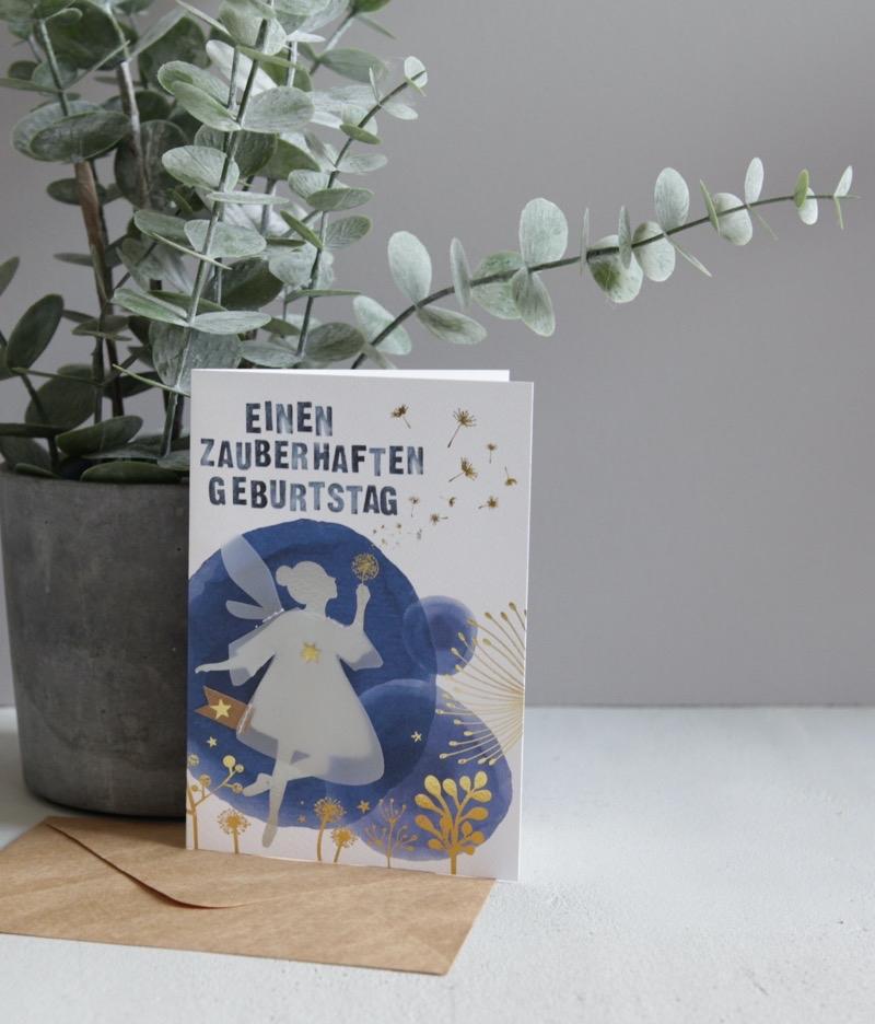 Goodoldfriends Wunschfeen Karte Einen zauberhaften Geburtstag