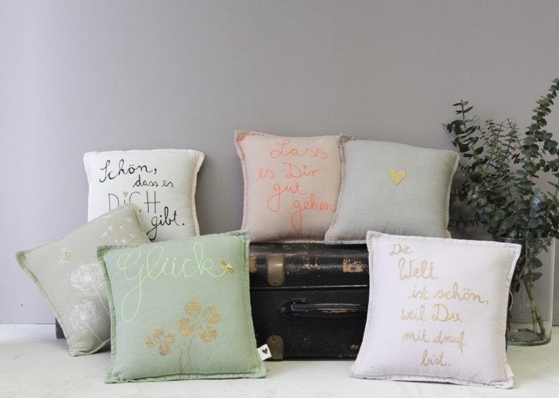 IMG_6419 Goodoldfriends Mini Kissen Schön dass es dich gibt