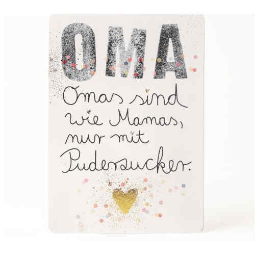 Goodoldfriends Family Postcard Oma