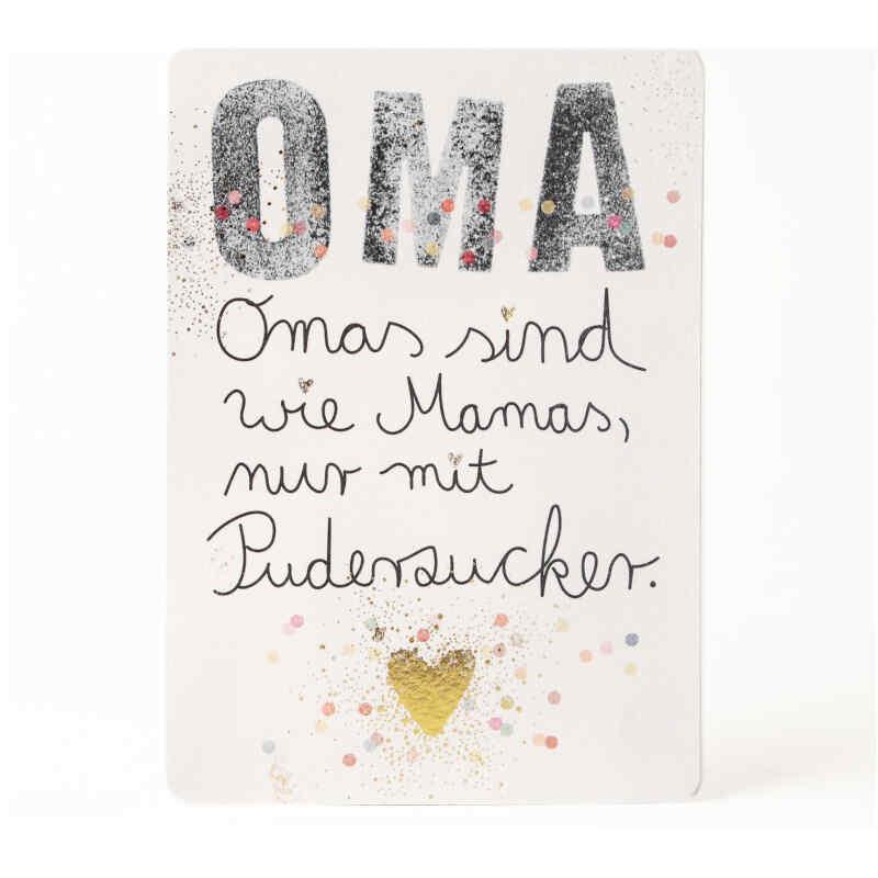 Goodoldfriends Family Postcard Oma