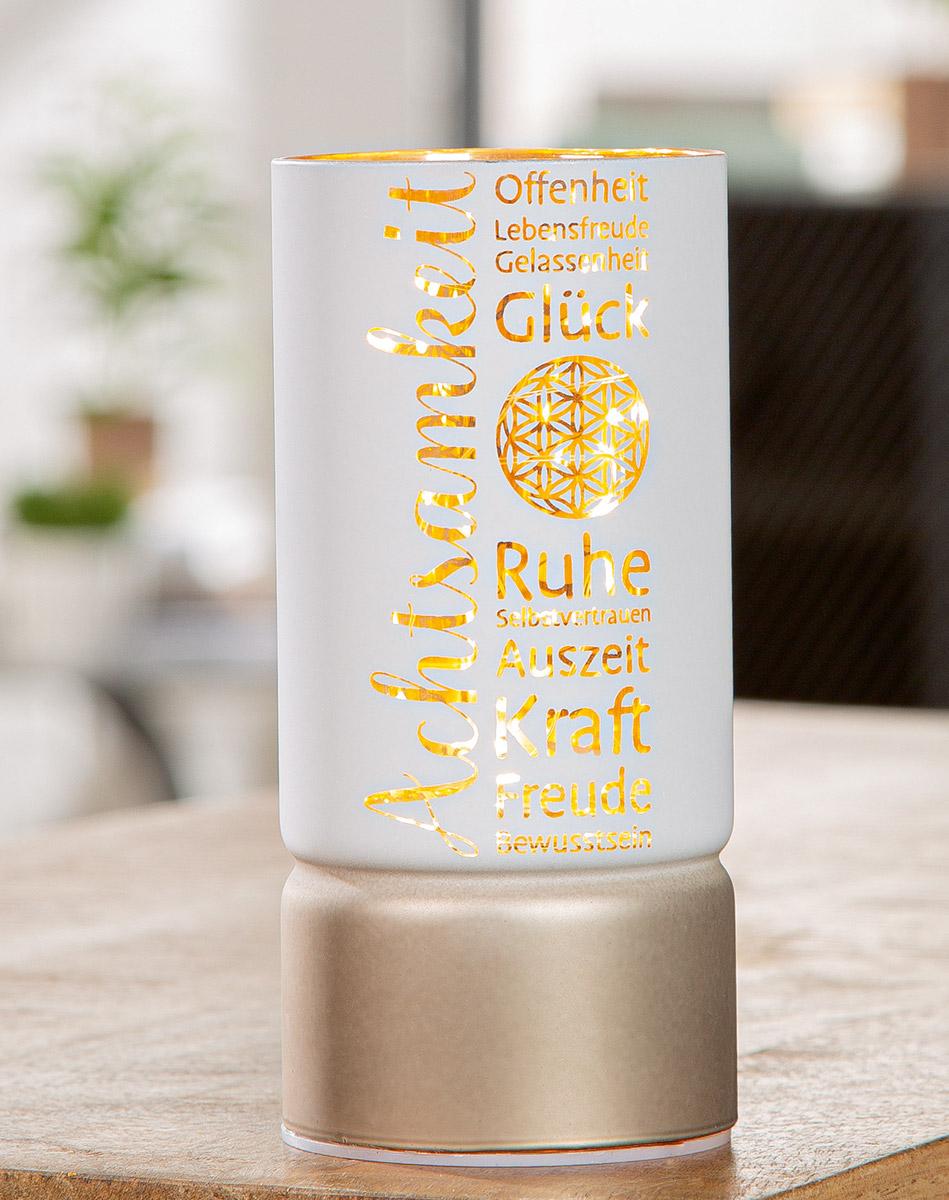 Windlicht AchtsamZeit klein