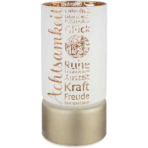 Windlicht AchtsamZeit klein