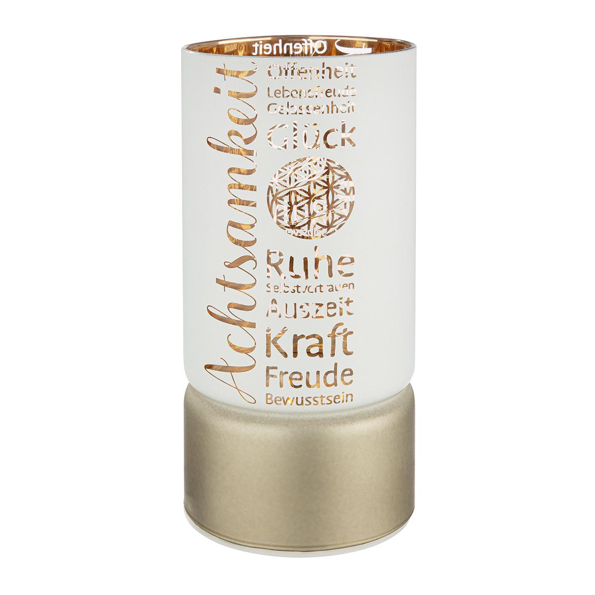 Windlicht AchtsamZeit klein