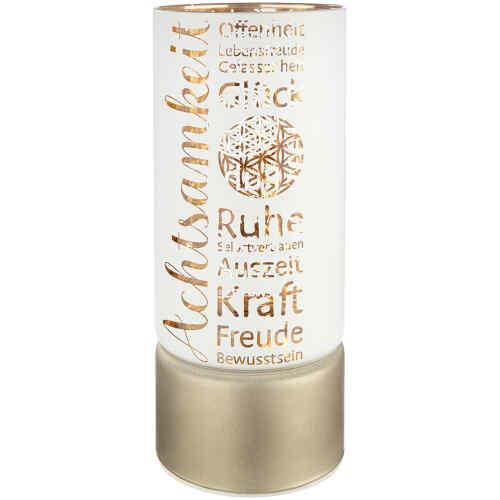 Windlicht AchtsamZeit groß