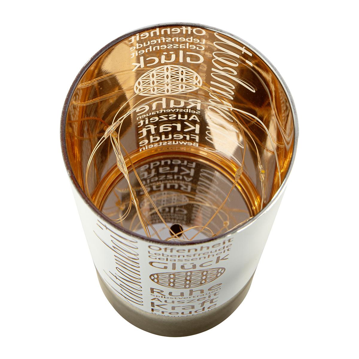 Windlicht AchtsamZeit groß