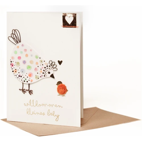 Goodoldfriends Crazy Chicken Willkommen kleines Baby
